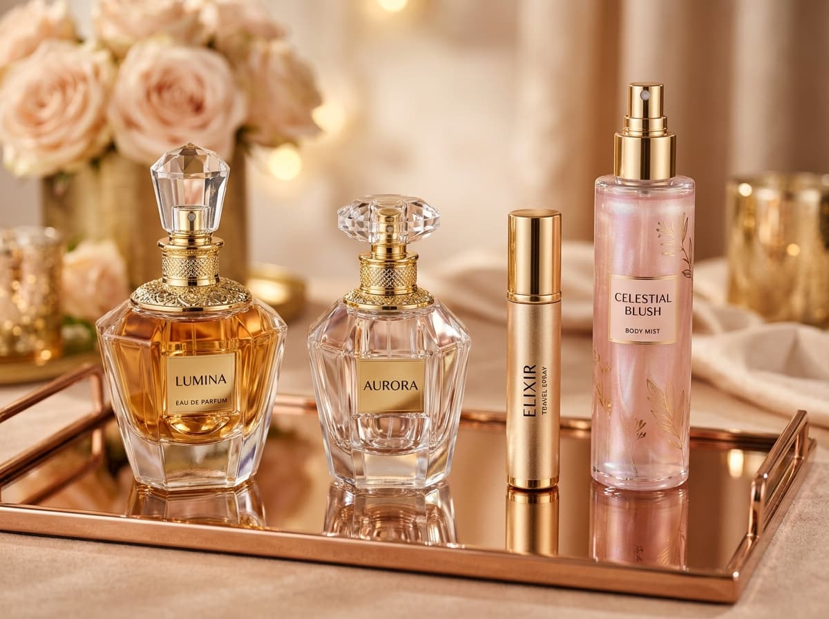 Perfumes elegantes y body mists de larga duración
